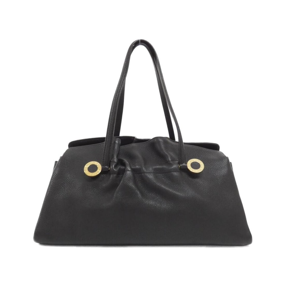Bvlgari shoulder bag: --- Catalog ---Category: SizeSize (HxWxD): 23cm x 41cm x 14cm / 9.05'' x 16.14'' x 5.51''Category: DesignType: Shoulder bagColor: Dark brownGender: WomenMaterial: Leather Hardware Color: