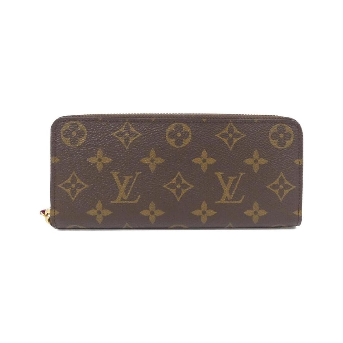 Louis Vuitton Monogram Portefeuille Clemence M60742 Wallet: --- Catalog ---Category: SizeSize (HxWxD): 9cm x 20cm x 2cm / 3.54'' x 7.87'' x 0.78''Category: DesignType: Long wallet (bi-fold)Color: Fuchsia, MarronGender: WomenMaterial: Coated canvas Category: