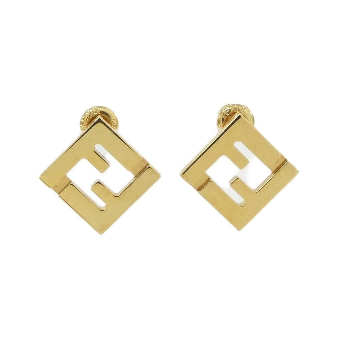 Fendi 8AK320 B08 Earrings: --- Catalog ---Category: SizeSize (HxWxD): 15.00mm x 15.00mm / 0.59'' x 0.59''Category: DesignType: Stud earringsColor: GoldGender: WomenCategory: GeneralMPN: 8AK320 B08Brand: Fendi--- Item List