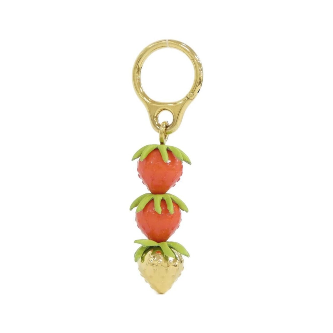 Loewe Strawberry Charm C621232XM9 - Accessory Bag: --- Catalog ---Category: DesignType: Handbag charmColor: GoldGender: Women,MenCategory: GeneralMPN: C621232XM9Brand: Loewe--- Item List ---Section: ConditionRanking: Rank A Used - A few traces of