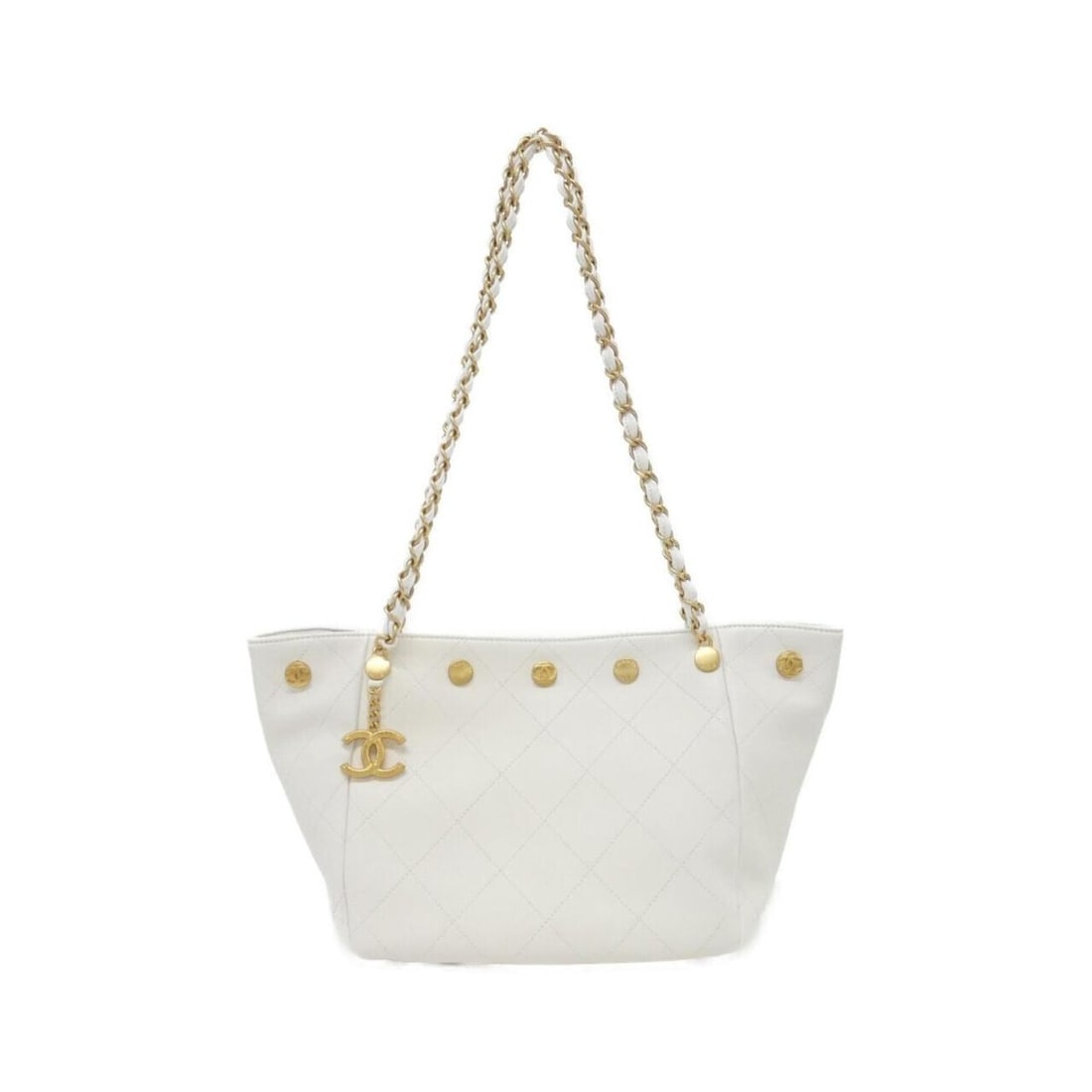 Chanel AS5418 Shoulder Bag: --- Catalog ---Category: SizeSize (HxWxD): 20cm x 38cm x 11.5cm / 7.87'' x 14.96'' x 4.52''Category: DesignType: Shoulder bagColor: WhiteGender: WomenMaterial: Leather Leather/Fur Type: