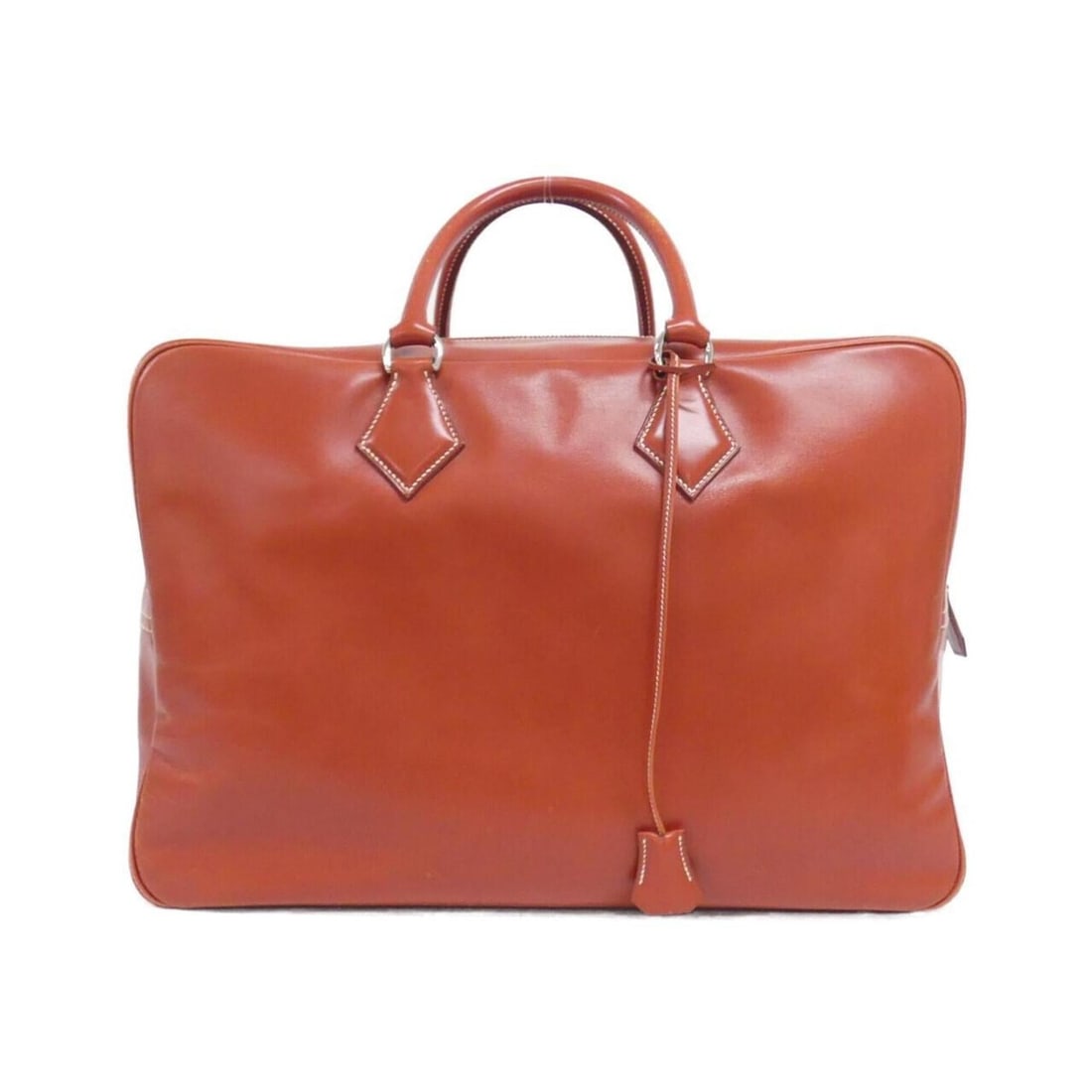 Hermes Plume 45cm Boston Bag: --- Catalog ---Category: SizeSize (HxWxD): 30cm x 45cm x 20cm / 11.81'' x 17.71'' x 7.87''Category: DesignType: Boston bagColor: OrangeGender: Men,WomenMaterial: Box calf leather Category:
