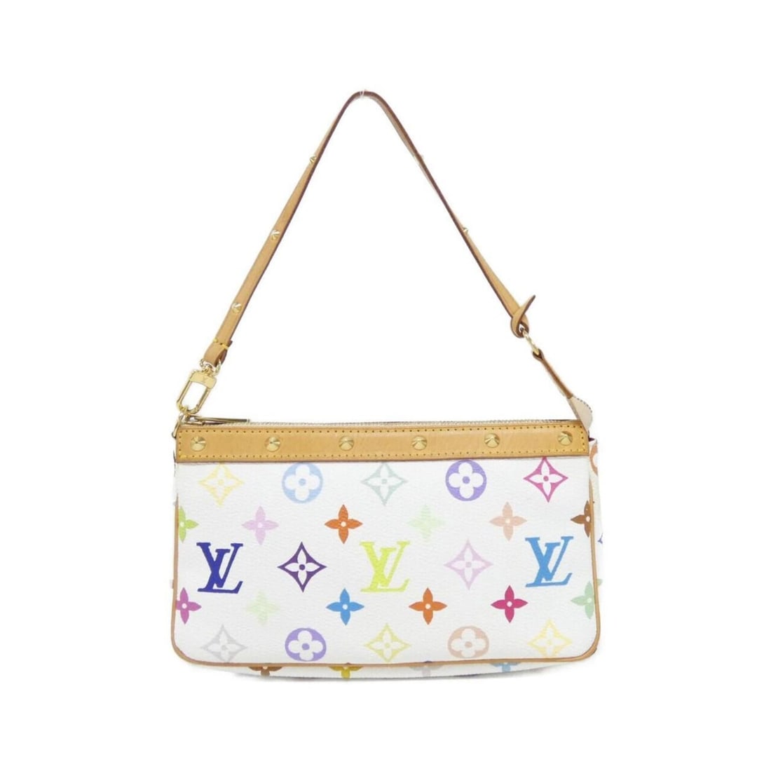 Louis Vuitton Multicolor Pochette Accessoires M92649 Accessory Pouch: --- Catalog ---Category: SizeSize (HxWxD): 13cm x 21cm x 5cm / 5.11'' x 8.26'' x 1.96''Category: DesignType: Pochette, PouchColor: Multi-color, WhiteGender: WomenMaterial: Coated canvas Category: