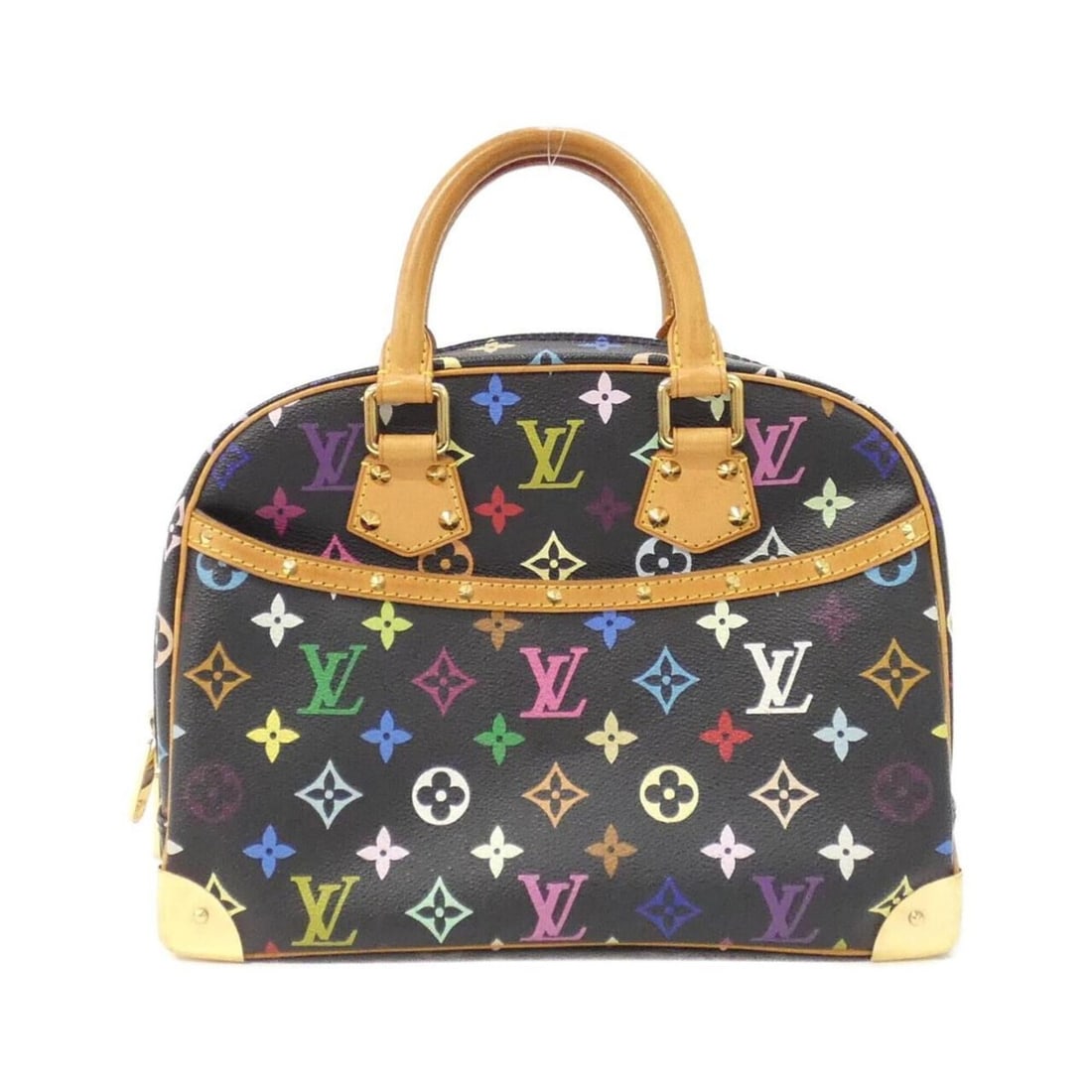 Louis Vuitton Multicolor Trouville M92662 Handbag: --- Catalog ---Category: SizeSize (HxWxD): 21cm x 28cm x 12cm / 8.26'' x 11.02'' x 4.72''Category: DesignType: HandbagColor: Black, Multi-colorGender: WomenMaterial: Coated canvas Category: