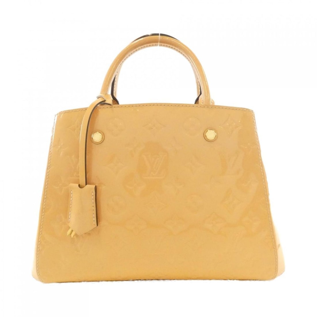 Louis Vuitton Vernis Montaigne BB M50404 Handbag: --- Catalog ---Category: SizeSize (HxWxD): 20cm x 20cm x 13cm / 7.87'' x 7.87'' x 5.11''Category: DesignType: HandbagColor: GoldGender: WomenMaterial: Leather Leather/Fur Type: Enamel