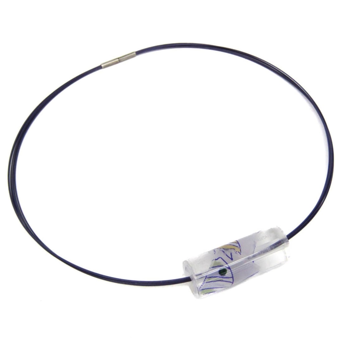Hermes Ricine Fish Tropical Fish Plastic,Resin Women's Fashion Choker Necklace (Clear,Purple): --- Catalog ---Category: SizeWeight: 11g / 0.38oz.Pendant Size: 15mm x 40mm / 0.59'' x 1.57''Neck Circumference: 45 cm / 17.71''Category: DesignColor: Clear, PurpleStone: No StoneStyle: