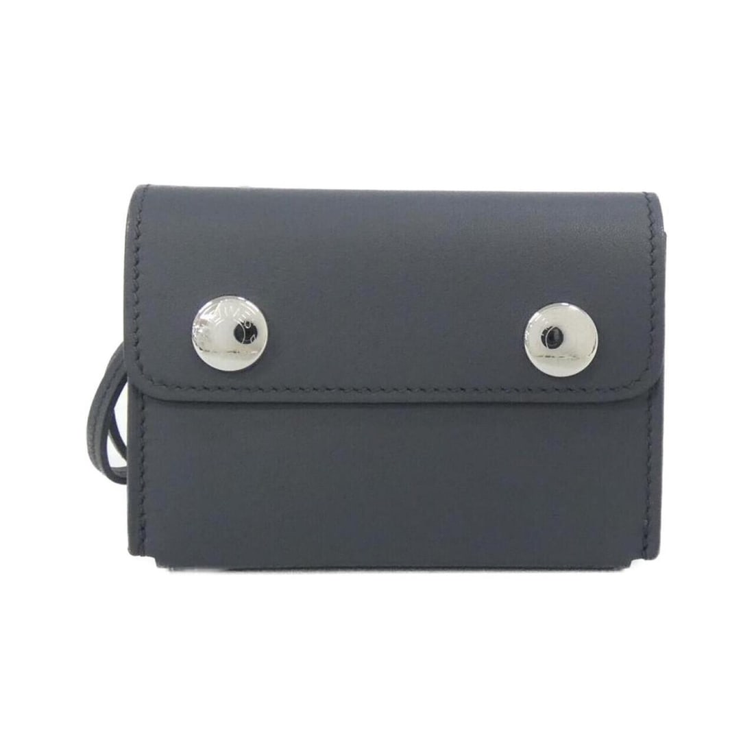 Hermes Snap 085854CK Business Card Holder/Card Case: --- Catalog ---Category: DesignType: Card caseColor: GrayGender: Men,WomenMaterial: Swift leather Category: GeneralBrand: HermesCategory: Physical PropertiesSize (HxWxD): 7cm x 9.5cm x 1.5cm / 2.75''