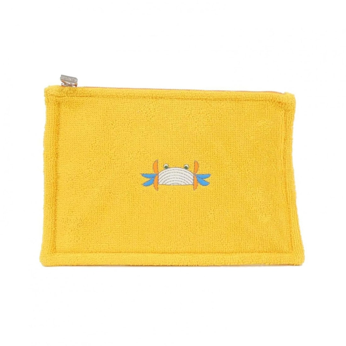 Hermes Animaux Natte PM 104005M Handbag Pouch: --- Catalog ---Category: SizeSize (HxWxD): 15cm x 22cm x 1cm / 5.9'' x 8.66'' x 0.39''Category: DesignType: PouchColor: SunGender: Women,MenMaterial: Pile fabric Category: GeneralBrand: Hermes---