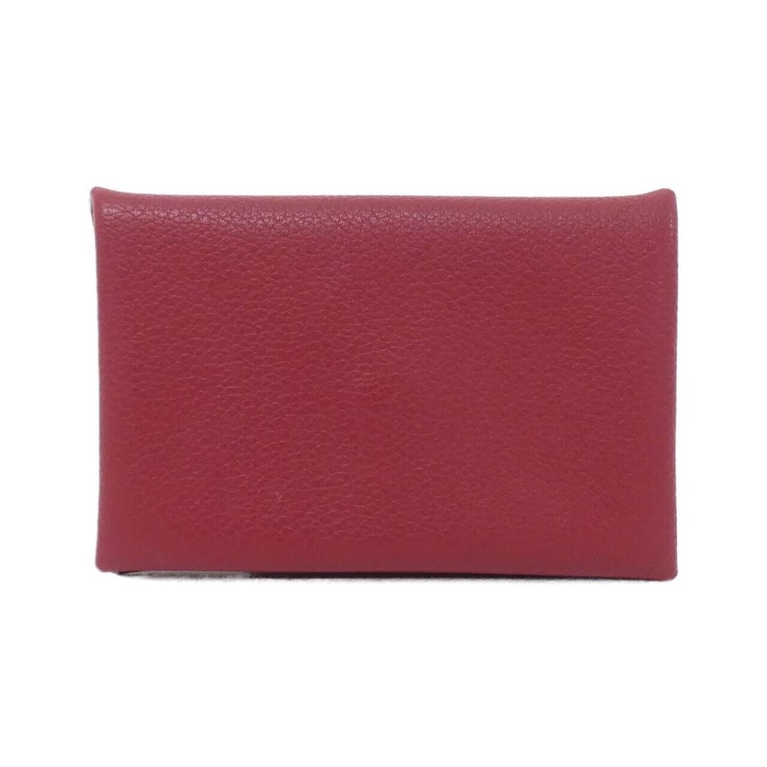 Hermes Calvi 064954CK Business Card Holder/Card Case: --- Catalog ---Category: DesignType: Card caseColor: Rouge GrenatGender: Men,WomenCategory: GeneralBrand: HermesModel: 064954CKCategory: Physical PropertiesSize (HxWxD): 7cm x 10.5cm x 1.5cm / 2.75''