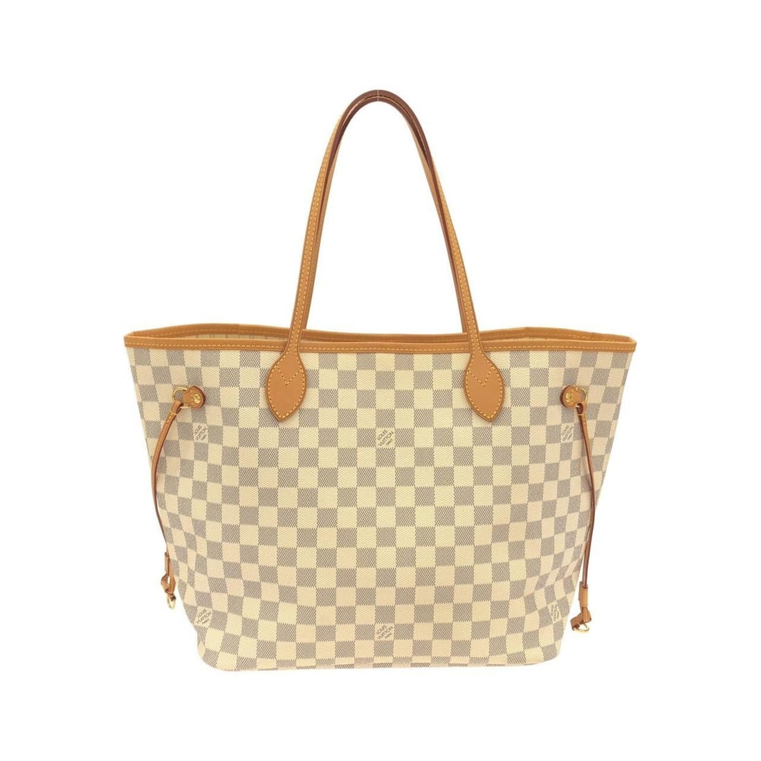 Louis Vuitton Damier Azur Neverfull MM N51107 Handbag: --- Catalog ---Category: SizeSize (HxWxD): 28cm x 47cm x 15.5cm / 11.02'' x 18.5'' x 6.1''Category: DesignType: HandbagColor: AzurGender: Women,MenMaterial: Coated canvas Category: GeneralBrand: