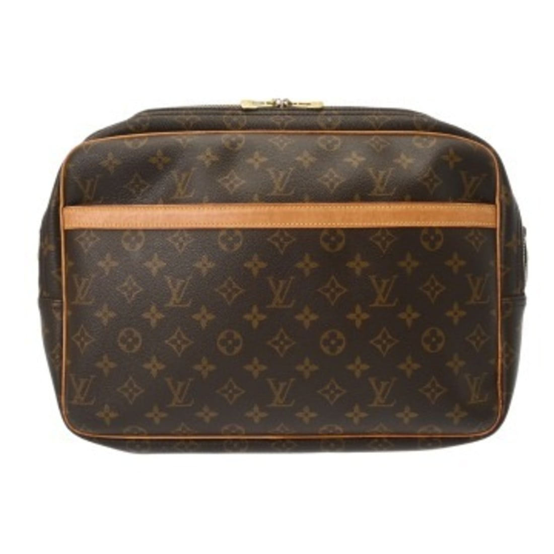 LOUIS VUITTON Louis Vuitton Monogram Reporter GM Brown M45252 Women's Canvas Shoulder Bag B Rank (1 of 11)
