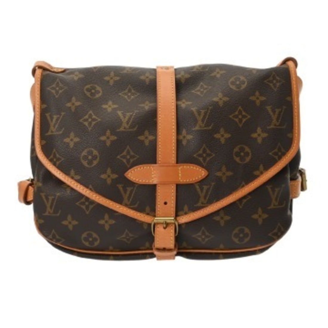 LOUIS VUITTON Louis Vuitton Monogram Saumur 30 Brown M42256 Men's Women's Canvas Shoulder Bag B Rank: --- Catalog ---Category: SizeSize (HxWxD): 22cm x 27cm x 10cm / 8.66'' x 10.62'' x 3.93''Category: DesignType: Shoulder bagColor: BrownGender: Men,WomenMaterial: Monogram , Canvas Category: GeneralBra