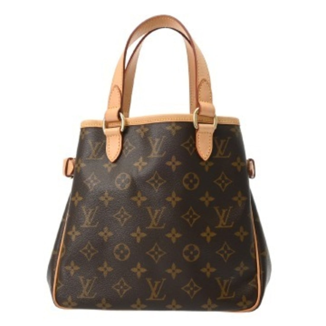 LOUIS VUITTON Louis Vuitton Monogram Batignolles Brown M51156 Women's Canvas Handbag AB Rank Used (1 of 15)