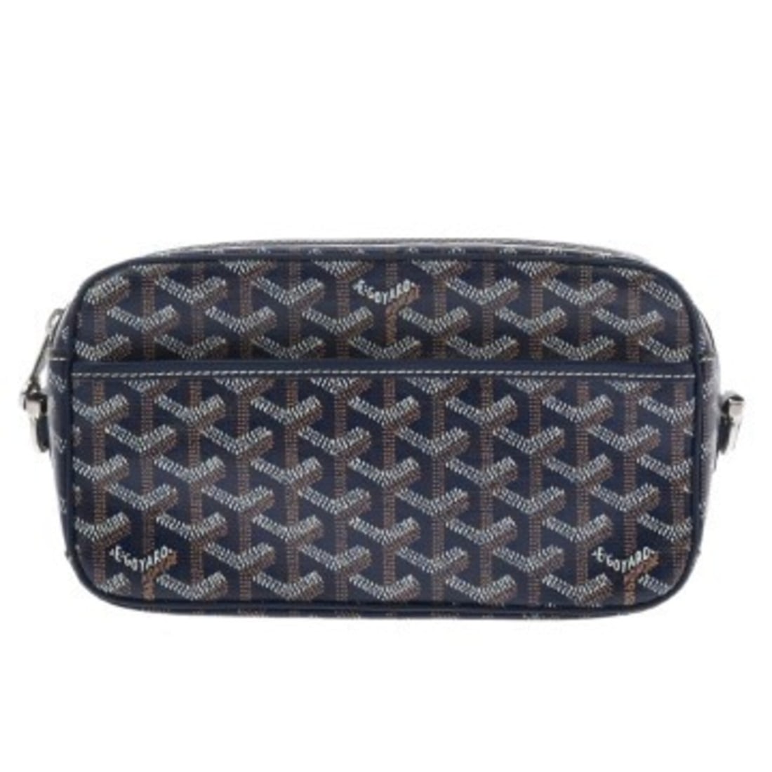 GOYARD Goyard Cap Vert PM Navy Blue CAPVE2MLTY12CL12P Women's Leather Shoulder Bag A Rank Used Ginzo (1 of 18)
