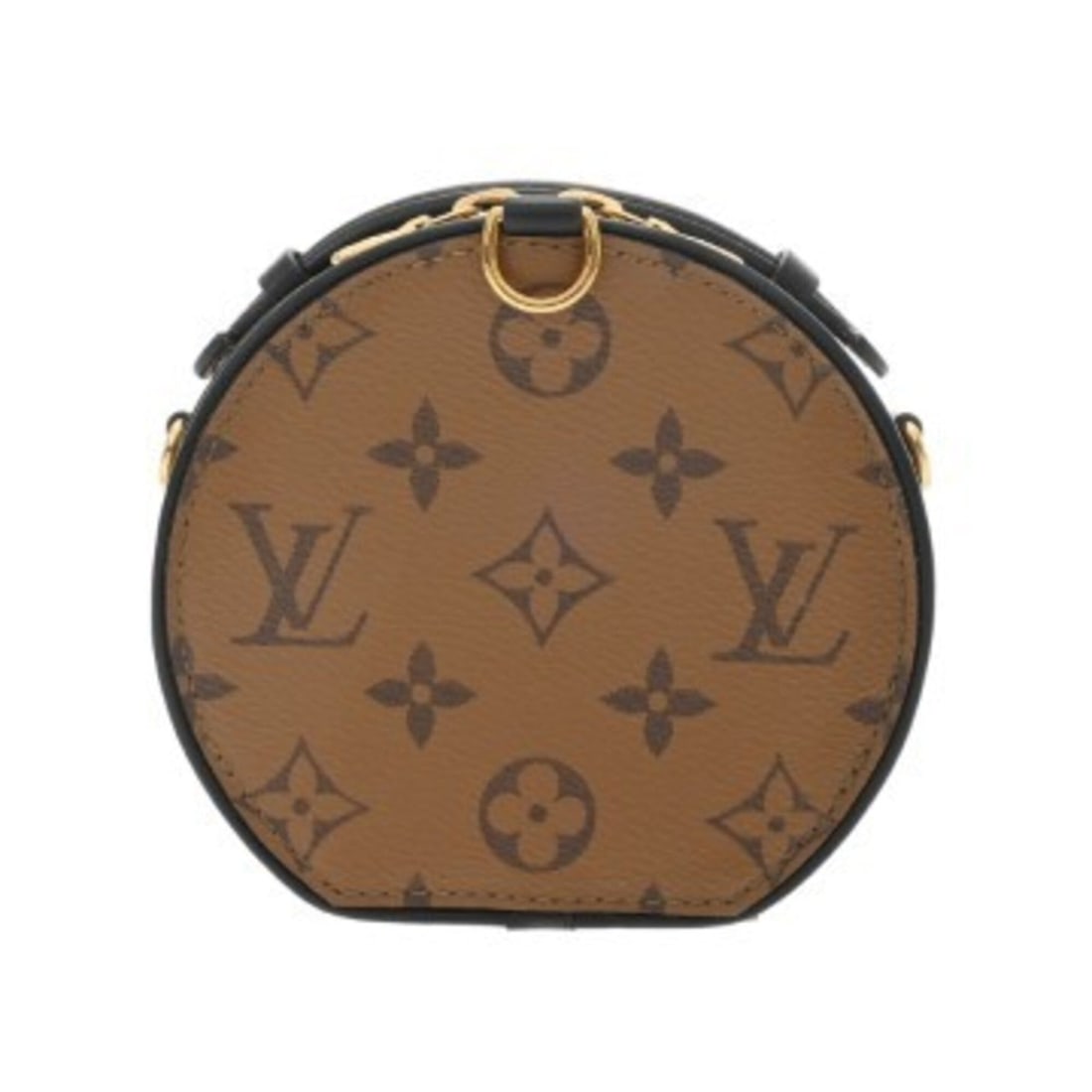 LOUIS VUITTON Louis Vuitton Monogram Reverse Mini Boite Chapeau 2WAY Camel Black M68276 Women's (1 of 15)