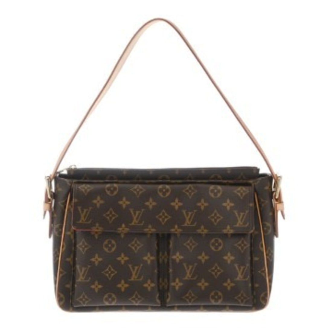 LOUIS VUITTON Louis Vuitton Monogram Vivacite GM Brown M51163 Women's Canvas Shoulder Bag A Rank (1 of 11)