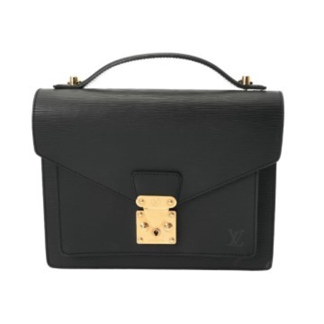 LOUIS VUITTON Louis Vuitton Epi Monceau Noir M52122 Men's and Women's Leather Handbag AB Rank Used: --- Catalog ---Category: SizeSize (HxWxD): 21.5cm x 28cm x 4cm / 8.46'' x 11.02'' x 1.57''Category: DesignType: HandbagColor: NoirGender: Men,WomenMaterial: Epi leather Category: GeneralMPN: M52122Bra