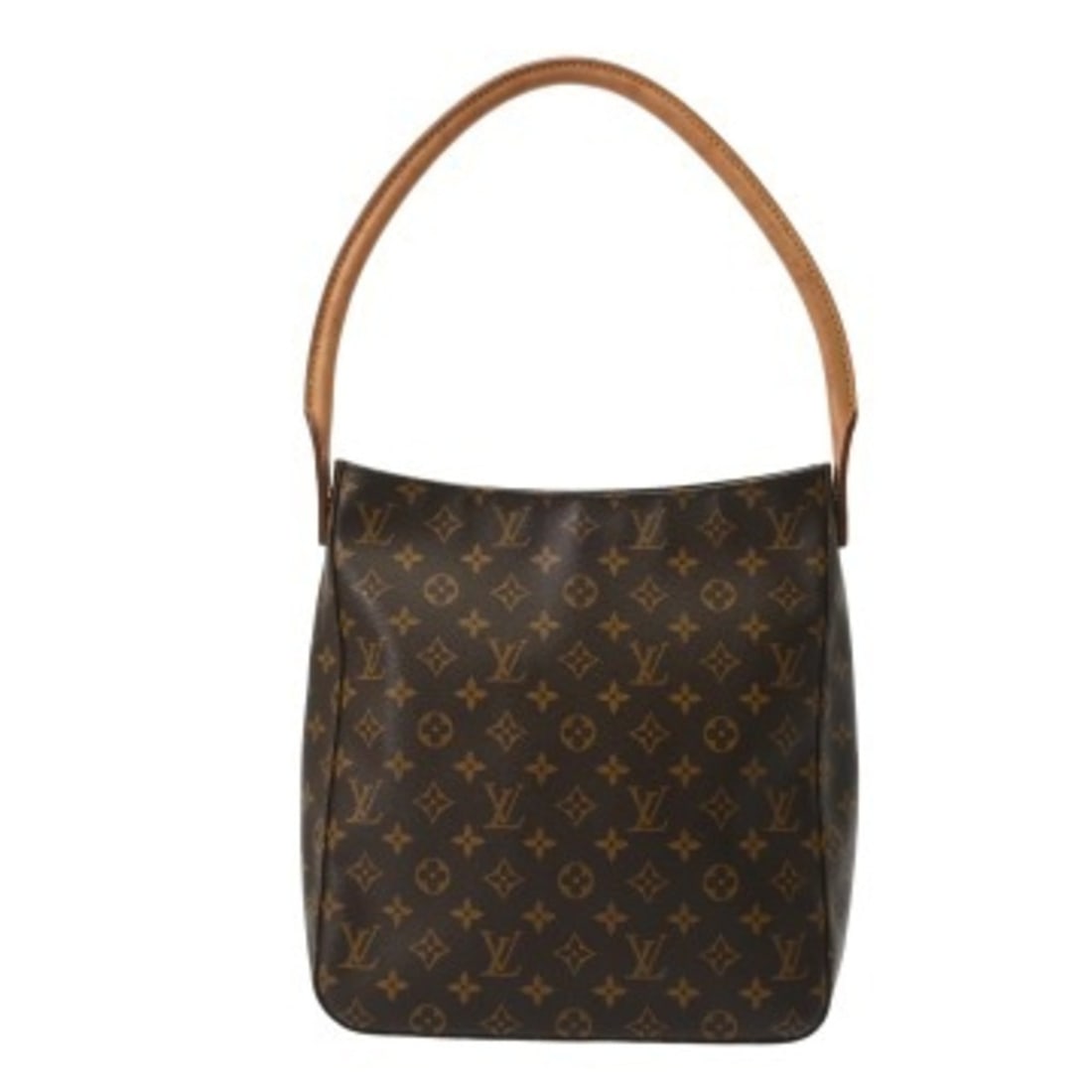 LOUIS VUITTON Louis Vuitton Monogram Looping GM Brown M51145 Women's Canvas One Shoulder Bag B Rank (1 of 13)