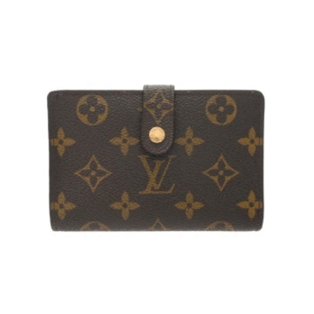 LOUIS VUITTON Louis Vuitton Monogram Portefeuille Viennois Brown M61674 Women's Canvas Bi-fold (1 of 11)