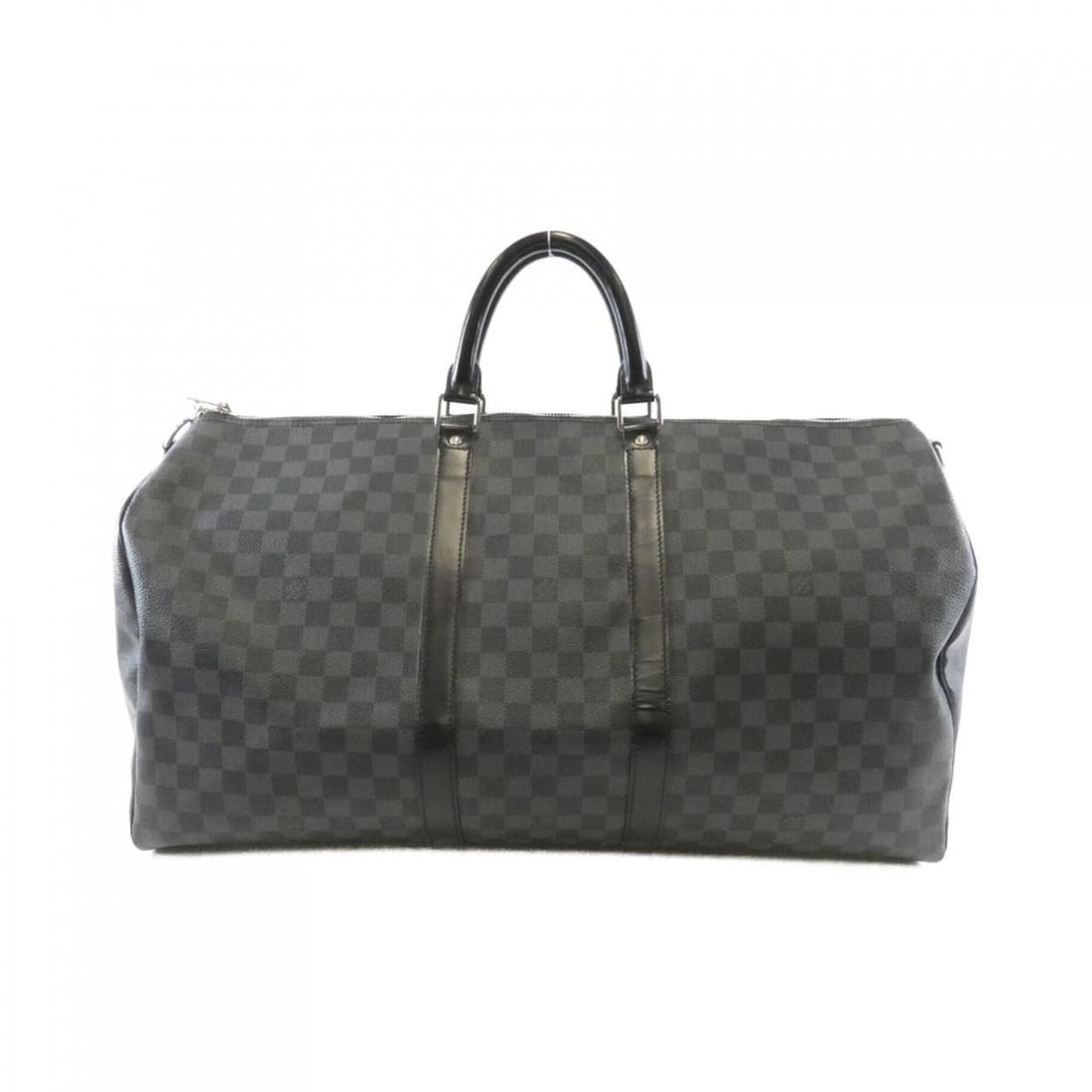 Louis Vuitton Damier Graphite Keepall Bandoulière 55cm N41413 Boston Bag: --- Catalog ---Category: SizeSize (HxWxD): 31cm x 55cm x 24cm / 12.2'' x 21.65'' x 9.44''Category: DesignType: Boston bagColor: GraphiteGender: Women,MenMaterial: Coated canvas Hardware Color: