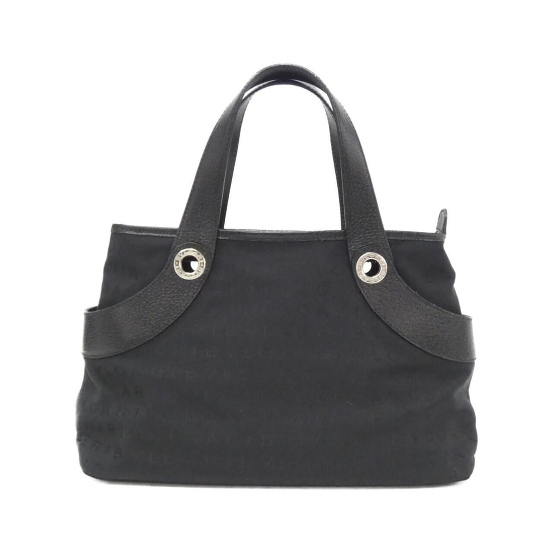 Bvlgari handbag: --- Catalog ---Category: SizeSize (HxWxD): 20cm x 31.5cm x 11cm / 7.87'' x 12.4'' x 4.33''Category: DesignType: HandbagColor: BlackGender: WomenMaterial: Canvas Hardware Color: SilverCategory: