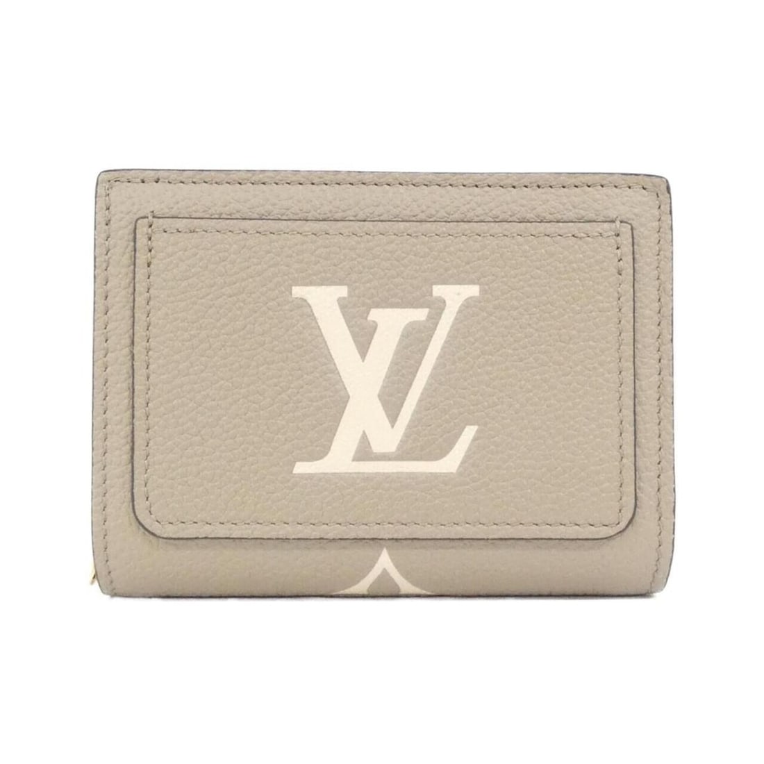 Louis Vuitton Bicolor Monogram Empreinte Portefeuille Claire M82370 Wallet: --- Catalog ---Category: SizeSize (HxWxD): 8cm x 11cm x 3cm / 3.14'' x 4.33'' x 1.18''Category: DesignType: Wallet (bi-fold)Color: Cream, TourterelleGender: Men,WomenMaterial: Leather Leather/Fur Type