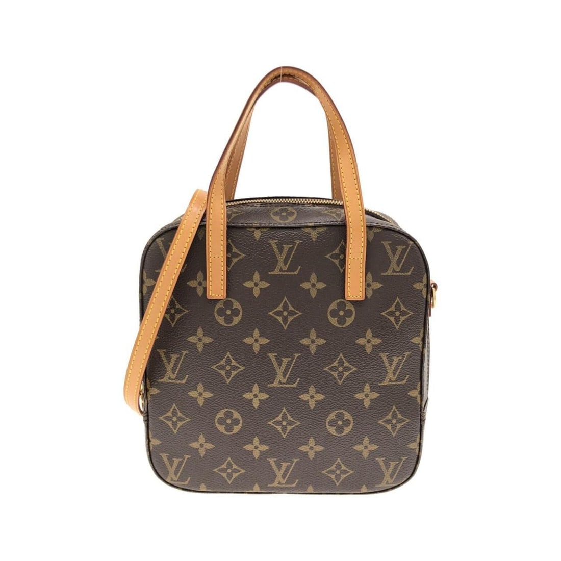 Louis Vuitton Monogram Spontini M47500 Handbag: --- Catalog ---Category: SizeSize (HxWxD): 20.5cm x 20.5cm x 7.5cm / 8.07'' x 8.07'' x 2.95''Category: DesignType: HandbagColor: MarronGender: Men,WomenMaterial: Coated canvas Category: GeneralBrand: