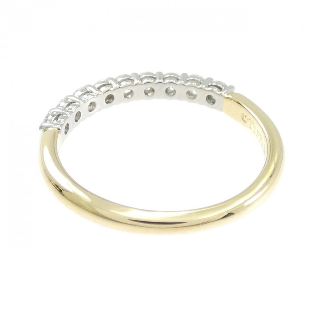 Tiffany Half Circle Shared Prong Setting Ring - 3