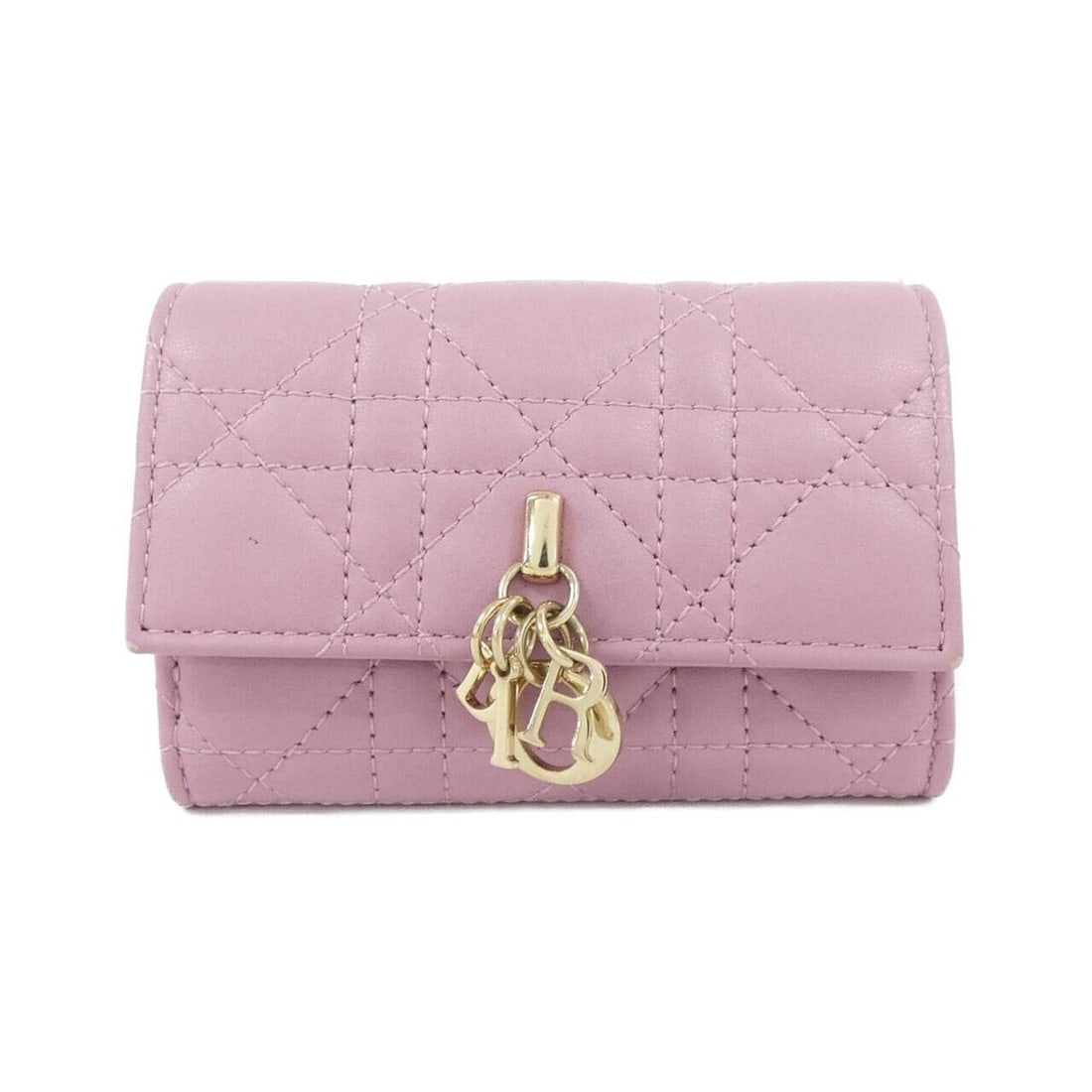 Christian Dior MISS DIOR GLYCINE Wallet S0966ONMJ: --- Catalog ---Category: SizeSize (HxWxD): 8cm x 11cm x 3cm / 3.14'' x 4.33'' x 1.18''Category: DesignType: Wallet (bi-fold)Color: PinkGender: Women,MenMaterial: Leather Leather/Fur Type: Lamb