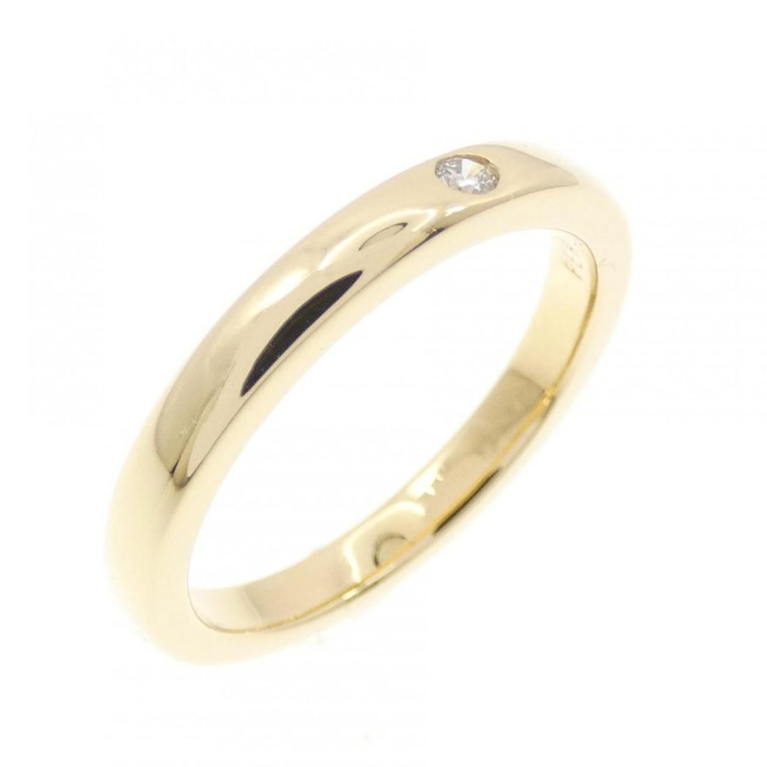 Tiffany Band Ring: --- Catalog ---Category: SizeJP Size: 6.0US Size: 3.5Category: DesignType: Band ringStone: DiamondGender: WomenMaterial: Yellow gold (18K)Category: GeneralBrand: Tiffany--- Item List ---Section: Condi
