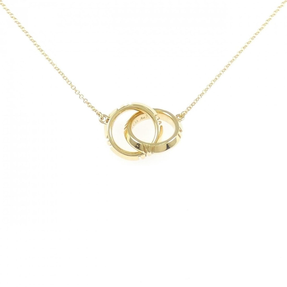 Tiffany & Co. Closed Interlocking Necklace: --- Catalog ---Category: SizeNeck Circumference: 40 cm - 45 cm / 15.74'' - 17.71''Category: DesignGender: WomenMaterial: Yellow gold (18K)Necklace Type: NecklaceCategory: GeneralBrand: Tiffany--- Item
