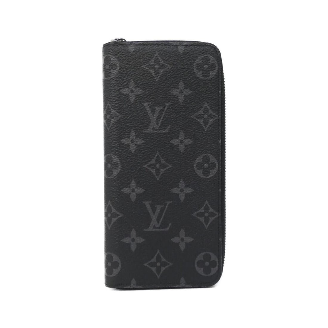 Louis Vuitton Monogram Eclipse Zippy Wallet Vertical M62295: --- Catalog ---Category: SizeSize (HxWxD): 20cm x 10cm x 2cm / 7.87'' x 3.93'' x 0.78''Category: DesignType: Long wallet (bi-fold)Color: BlackGender: MenMaterial: Coated canvas Category: GeneralMPN: