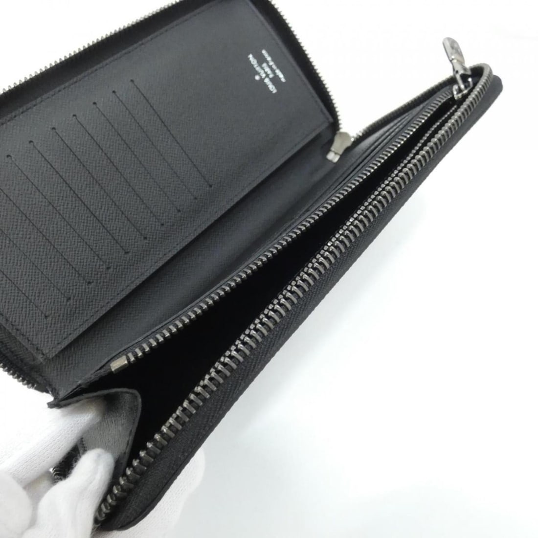 Louis Vuitton Monogram Eclipse Zippy Wallet Vertical M62295 - 5