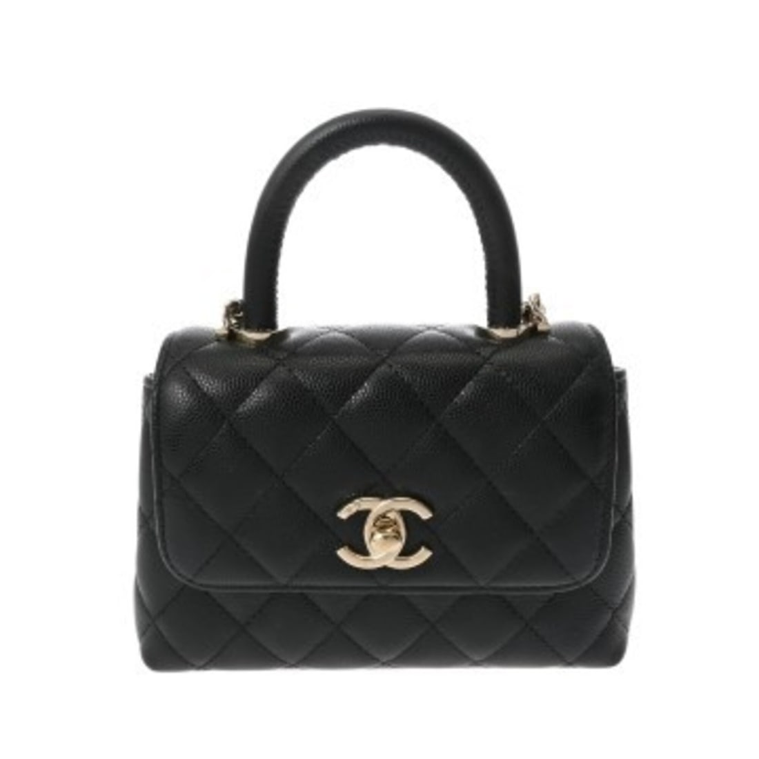 CHANEL Matelassé Chain Clutch Bag, Black AP4244, Women's, Caviar Leather, Shoulder A Rank, Used,: --- Catalog ---Category: SizeSize (HxWxD): 12cm x 16cm x 5cm / 4.72'' x 6.29'' x 1.96''Category: DesignType: Shoulder bagColor: BlackGender: WomenMaterial: Grained Calfskin Hardware Color: Champagne