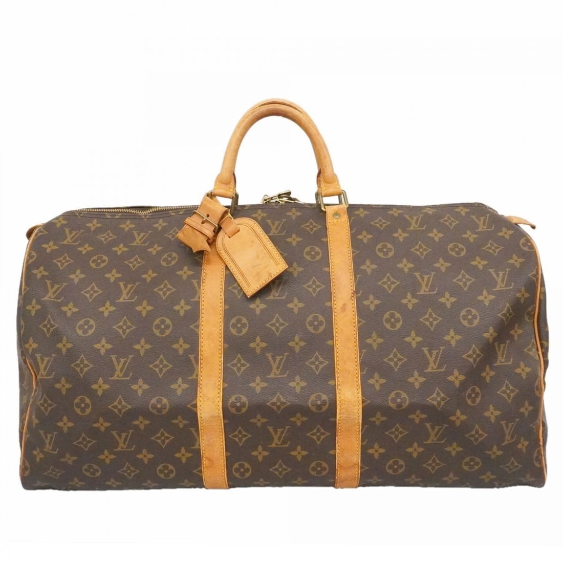 Louis Vuitton Bags - Boston Monogram Keepall 55 M41424 Brown Men's & Women's: --- Catalog ---Category: SizeSize (HxWxD): 30cm x 55cm x 25cm / 11.81'' x 21.65'' x 9.84''Category: DesignType: Boston bagColor: BrownGender: Men,WomenCategory: GeneralMPN: M41424Brand: Louis Vuitton-