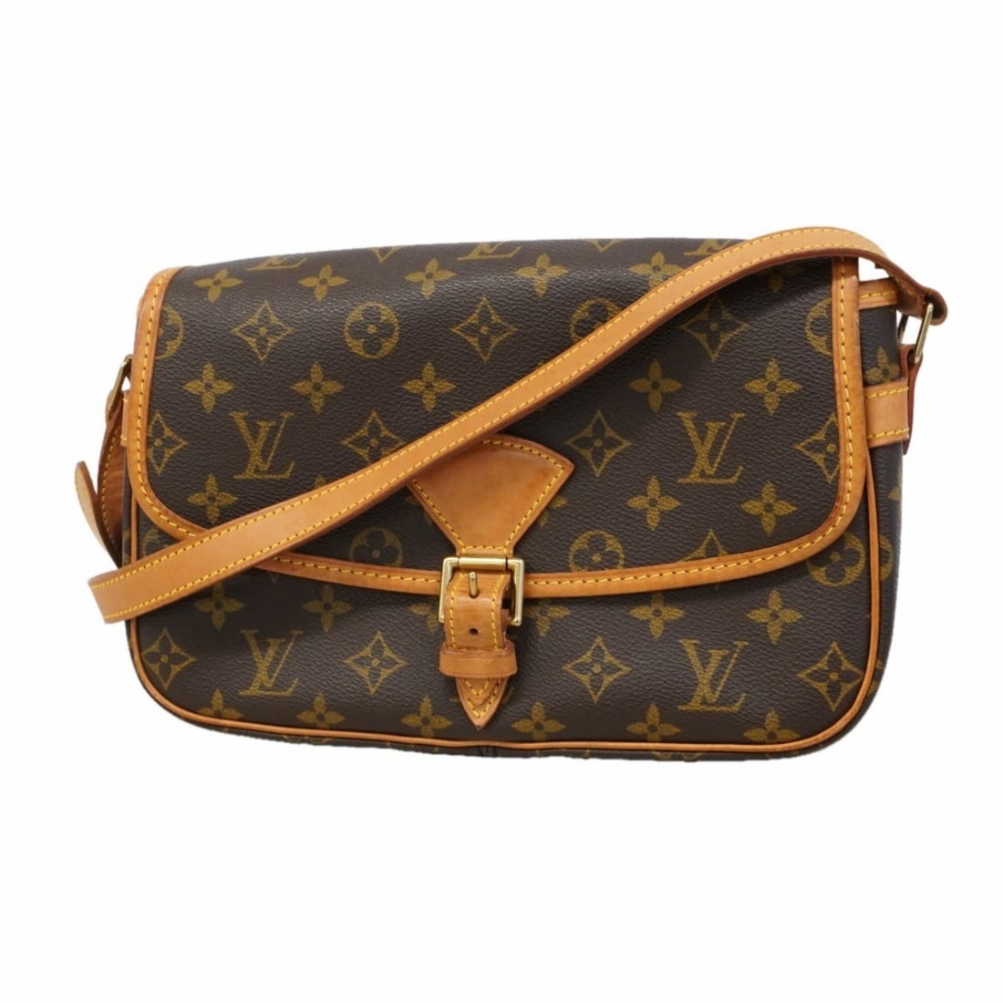 Louis Vuitton Monogram Sologne Shoulder Bag M42250 Brown Women's (1 of 12)