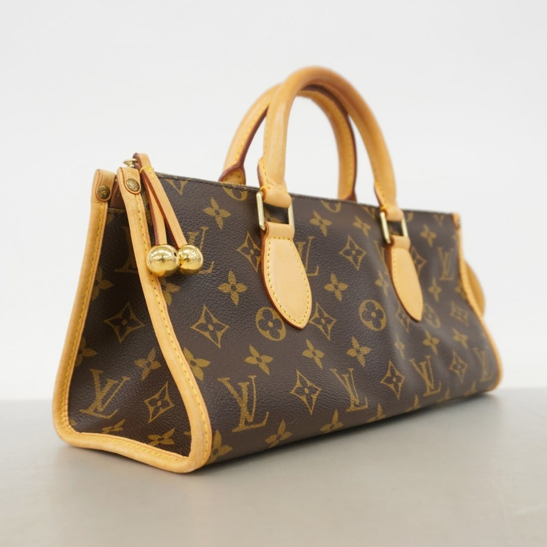 Louis Vuitton Monogram Popincourt Handbag M40009 Brown Women's (1 of 12)
