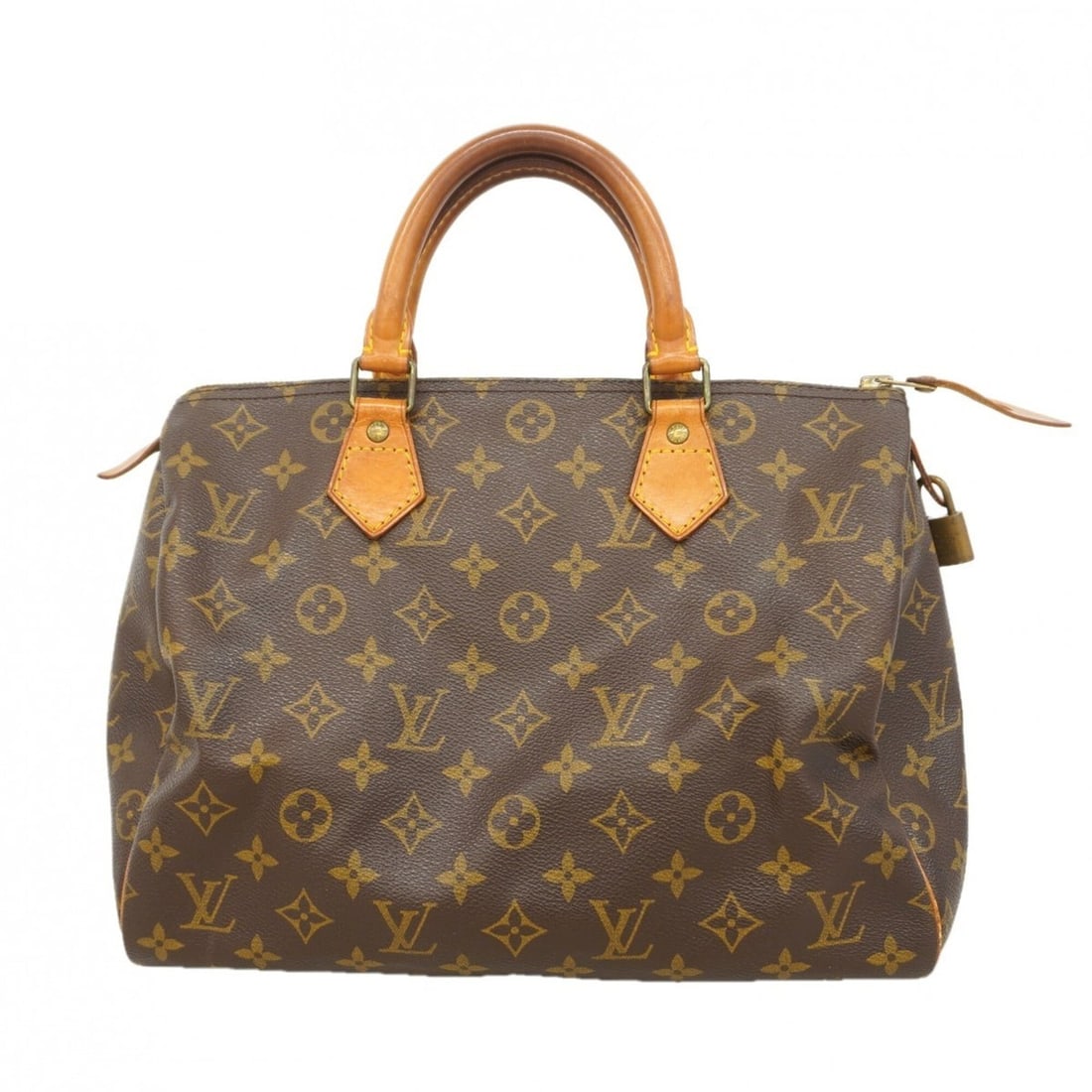 Louis Vuitton Monogram Speedy 30 Handbag M41108 Brown Women's (1 of 15)