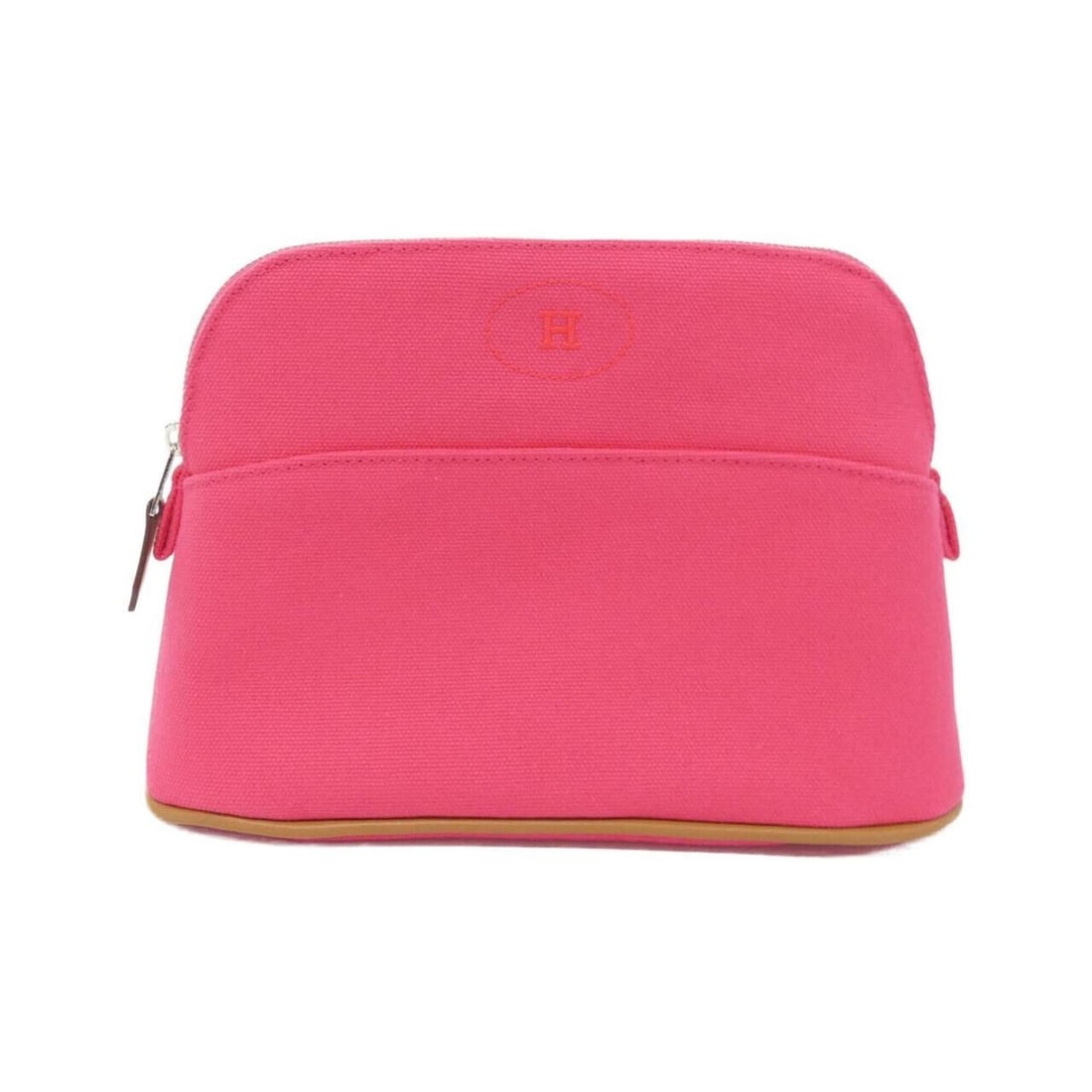 Hermes Bolide Mini 103773M Handbag Pouch: --- Catalog ---Category: SizeSize (HxWxD): 14cm x 20cm x 6cm / 5.51'' x 7.87'' x 2.36''Category: DesignType: Handbag, PouchColor: PinkGender: WomenMaterial: Canvas Category: GeneralMPN: 103773MBrand: