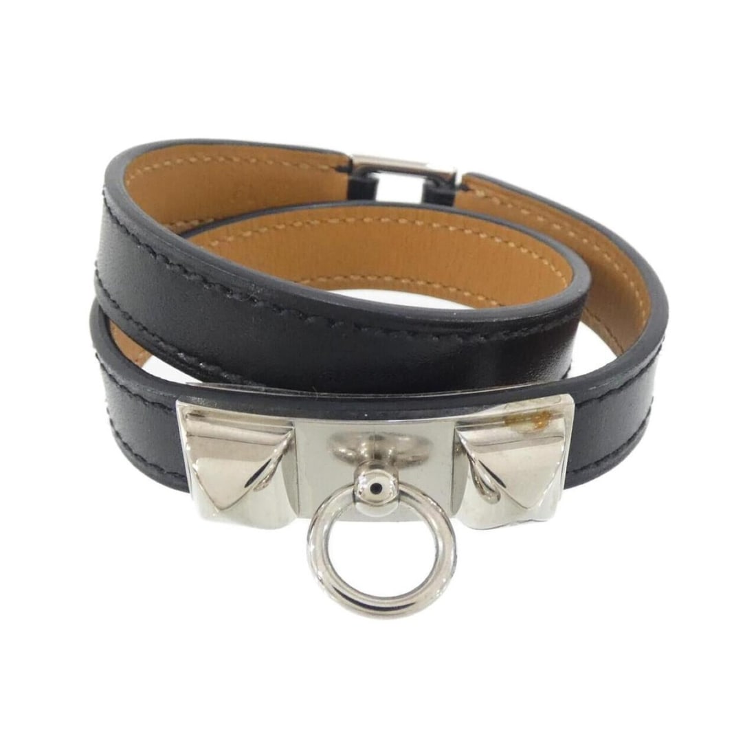 Hermes Hermès Rivale Double Tour 068441CK Bracelet (1 of 12)