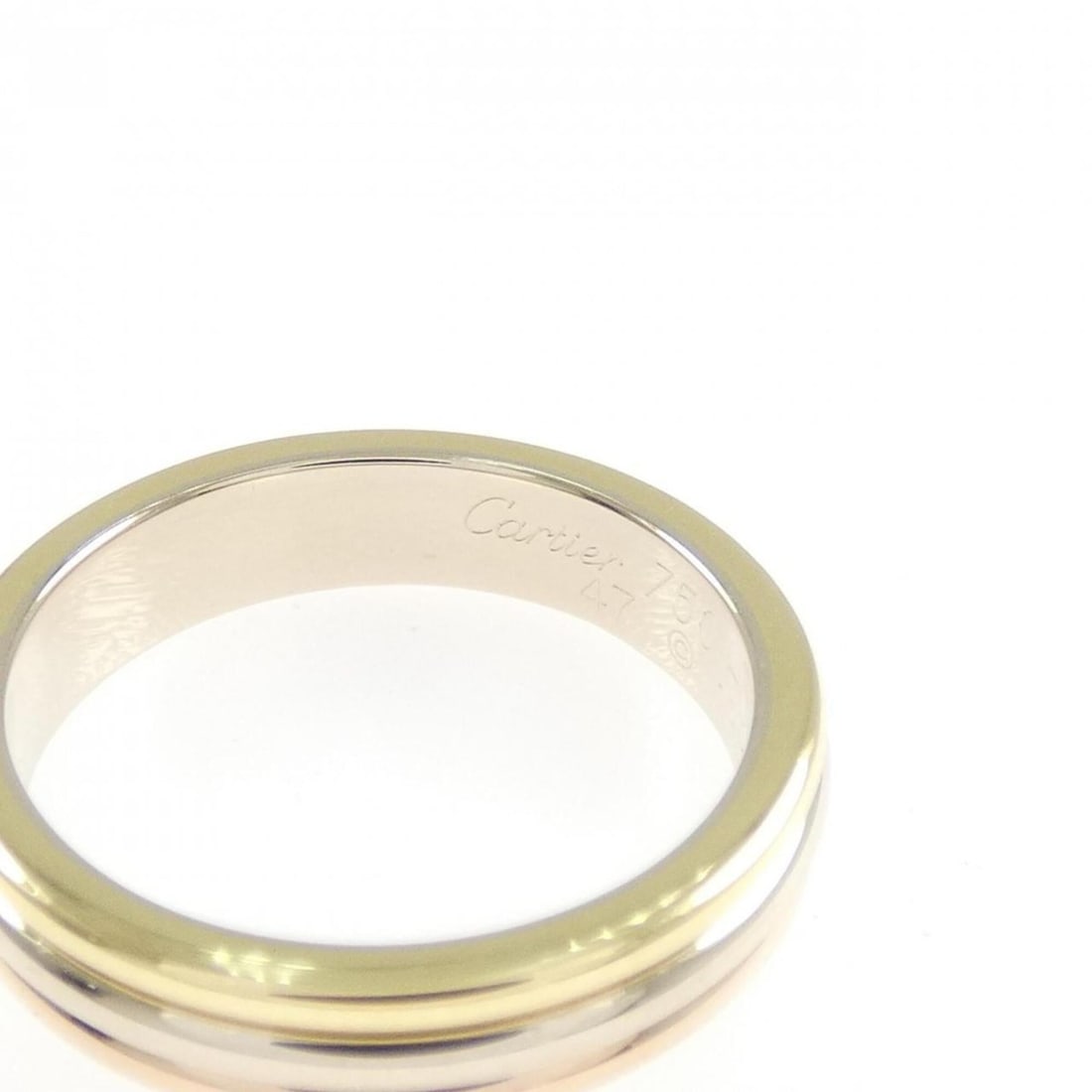 Cartier Three Gold Wedding Ring - 3