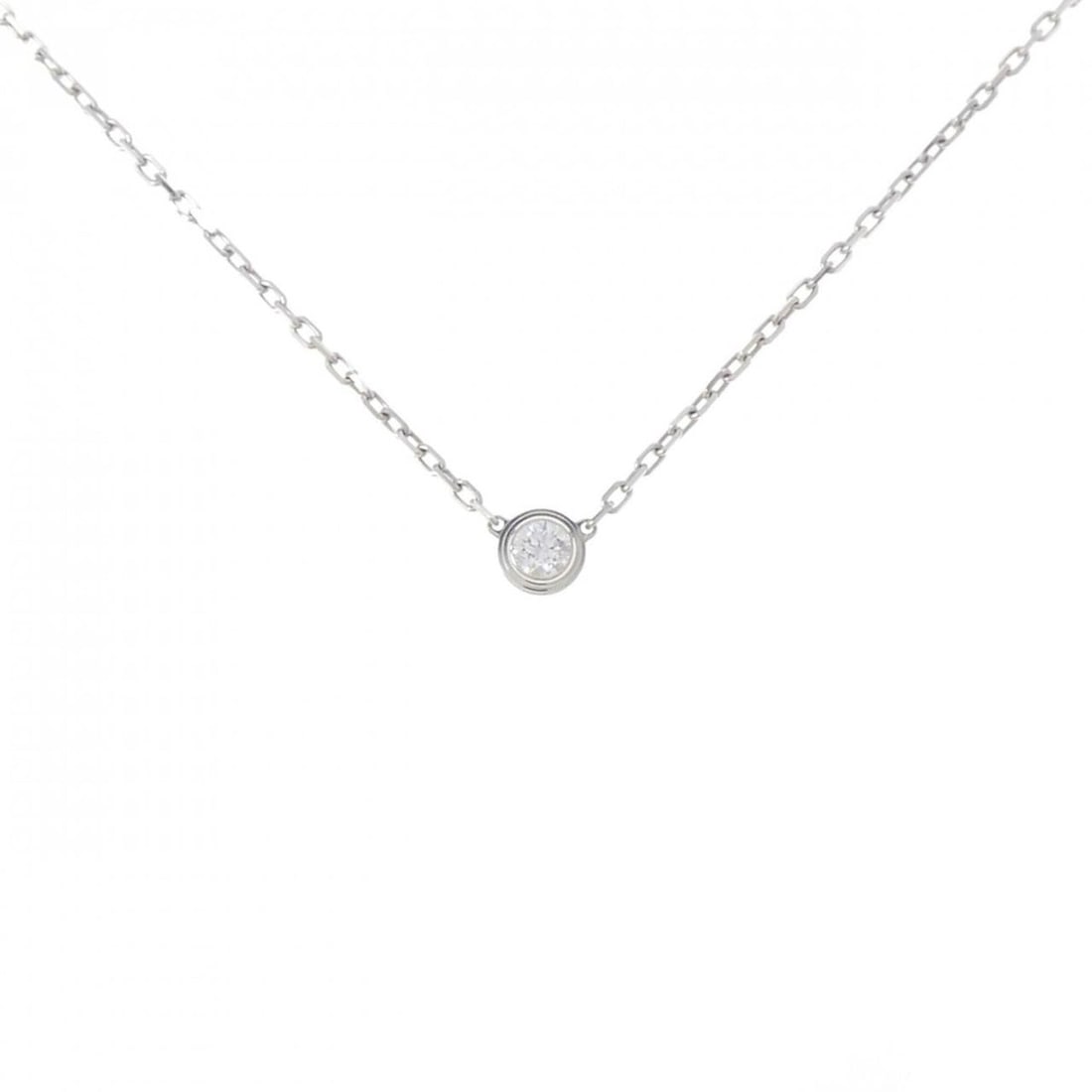 Cartier Damour Small Necklace: --- Catalog ---Category: SizePendant Size: 4.4mm / 0.17''Neck Circumference: 41 cm / 16.14''Category: DesignColor: White goldGender: WomenMaterial: White gold (18K)Necklace Type: NecklaceCategory: