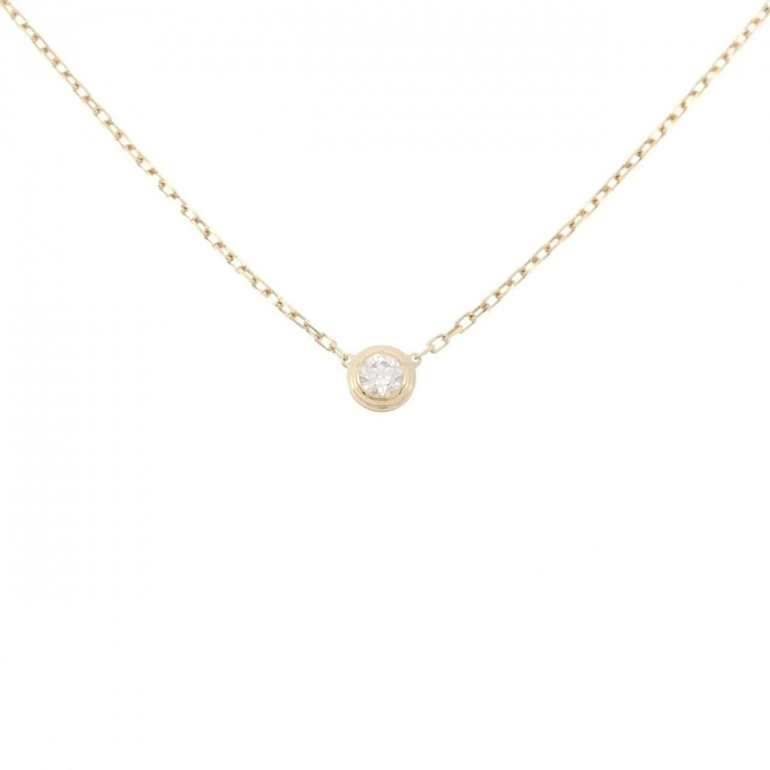 Cartier Damour Large Necklace: --- Catalog ---Category: SizePendant Size: 5.4mm / 0.21''Neck Circumference: 41 cm / 16.14''Category: DesignColor: Yellow goldGender: WomenMaterial: Yellow gold (18K)Necklace Type: NecklaceCategory: