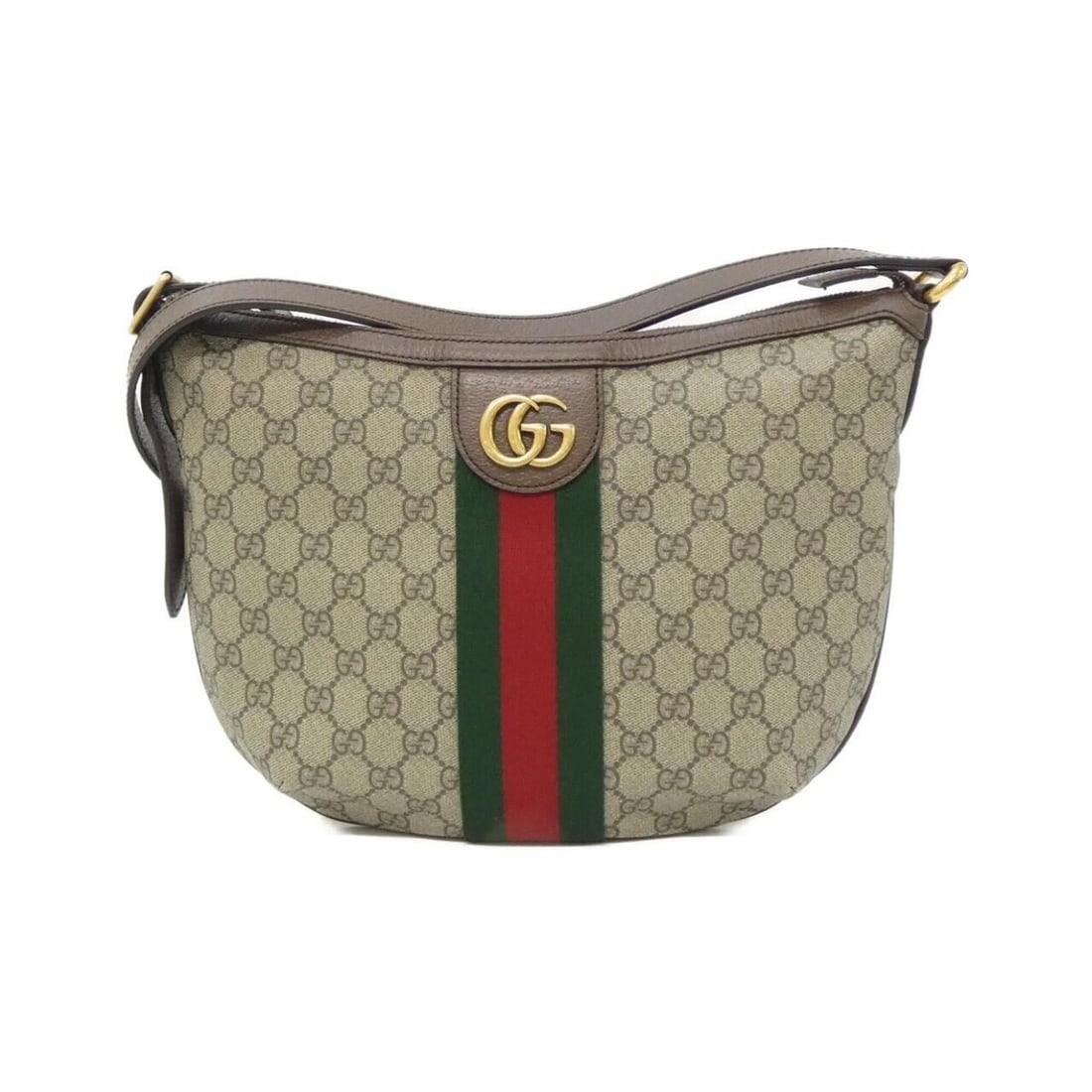 Gucci OPHIDIA 598125 9IK3T Shoulder Bag: --- Catalog ---Category: SizeSize (HxWxD): 24cm x 35cm x 5cm / 9.44'' x 13.77'' x 1.96''Category: DesignType: Shoulder bagColor: Beige, BrownGender: WomenMaterial: GG Supreme Hardware Color:
