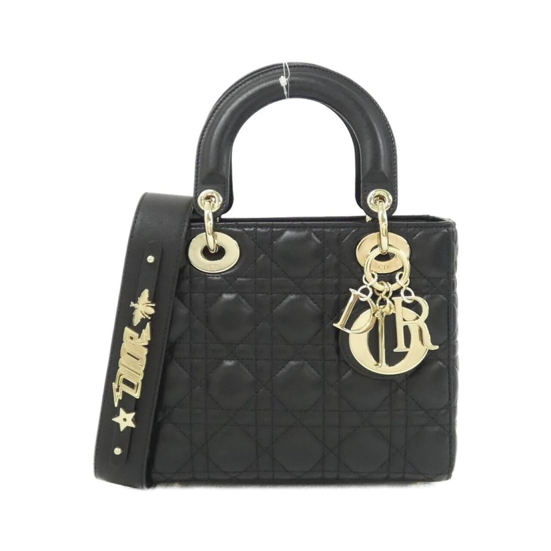 Christian Dior MY ABCDIOR Lady Small M0538OCAL Handbag: --- Catalog ---Category: SizeSize (HxWxD): 17cm x 20cm x 8cm / 6.69'' x 7.87'' x 3.14''Category: DesignType: HandbagColor: BlackGender: WomenMaterial: Leather Hardware Color: GoldLeather/Fur Type: