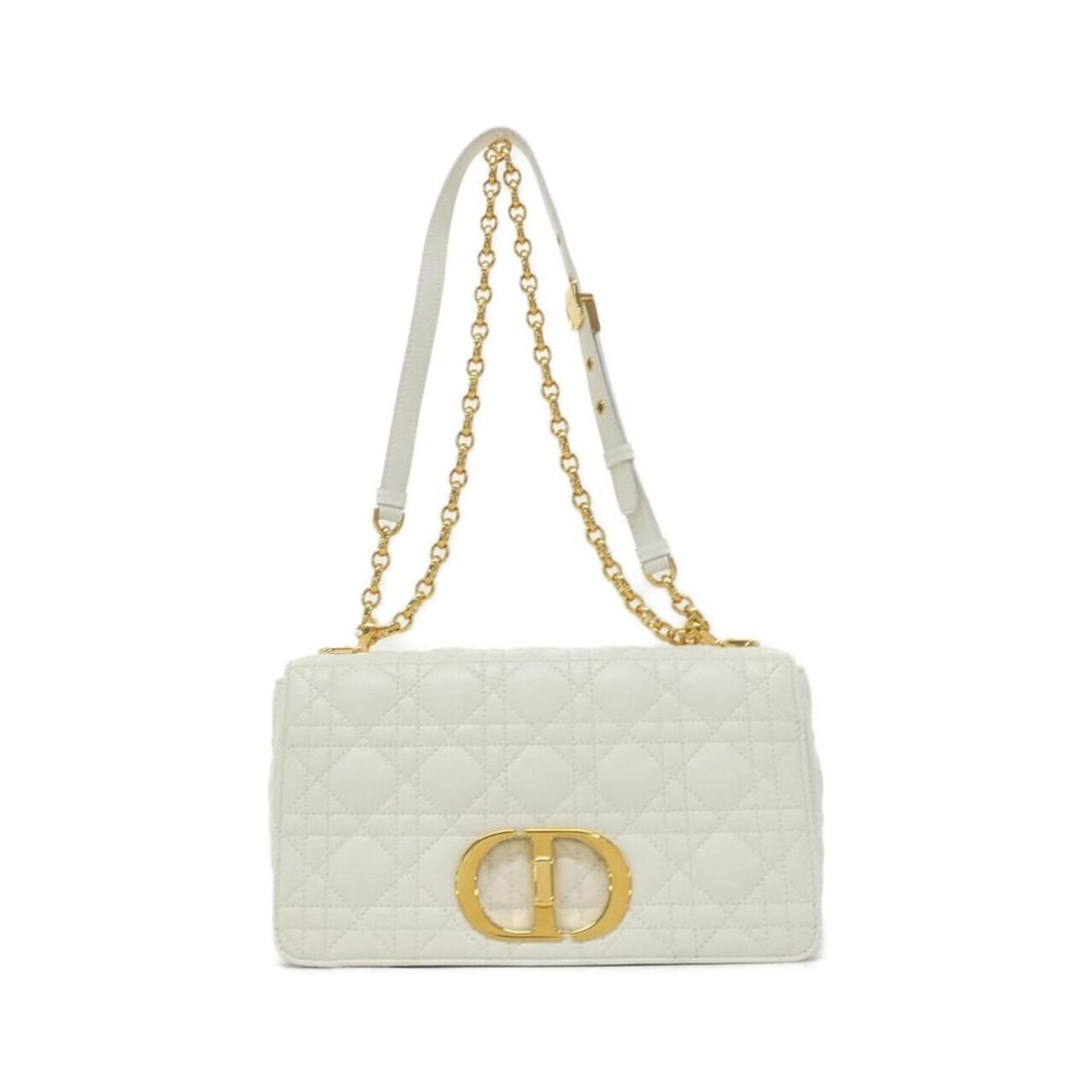 Christian Dior Calo Medium M9242UWHC Shoulder Bag: --- Catalog ---Category: SizeSize (HxWxD): 15cm x 25cm x 9cm / 5.9'' x 9.84'' x 3.54''Category: DesignType: Shoulder bagColor: IvoryGender: WomenMaterial: Leather Hardware Color: GoldLeather/Fur