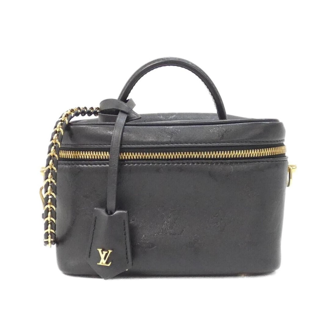 Louis Vuitton Monogram Ink Vanity PM M57118 Handbag: --- Catalog ---Category: SizeWeight: 470g / 1.03lb.Size (HxWxD): 13cm x 19cm x 11cm / 5.11'' x 7.48'' x 4.33''Strap Length: 110cm / 43.3''Handle Length: 19cm / 7.48''Category: DesignType: HandbagColor