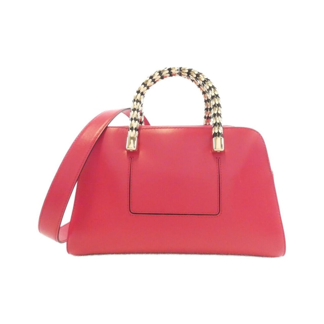 Bvlgari 39264 Boston bag: --- Catalog ---Category: SizeSize (HxWxD): 17cm x 28cm x 12cm / 6.69'' x 11.02'' x 4.72''Category: DesignType: Boston bagColor: PinkGender: WomenMaterial: Leather Category: GeneralBrand: Bvlgari---