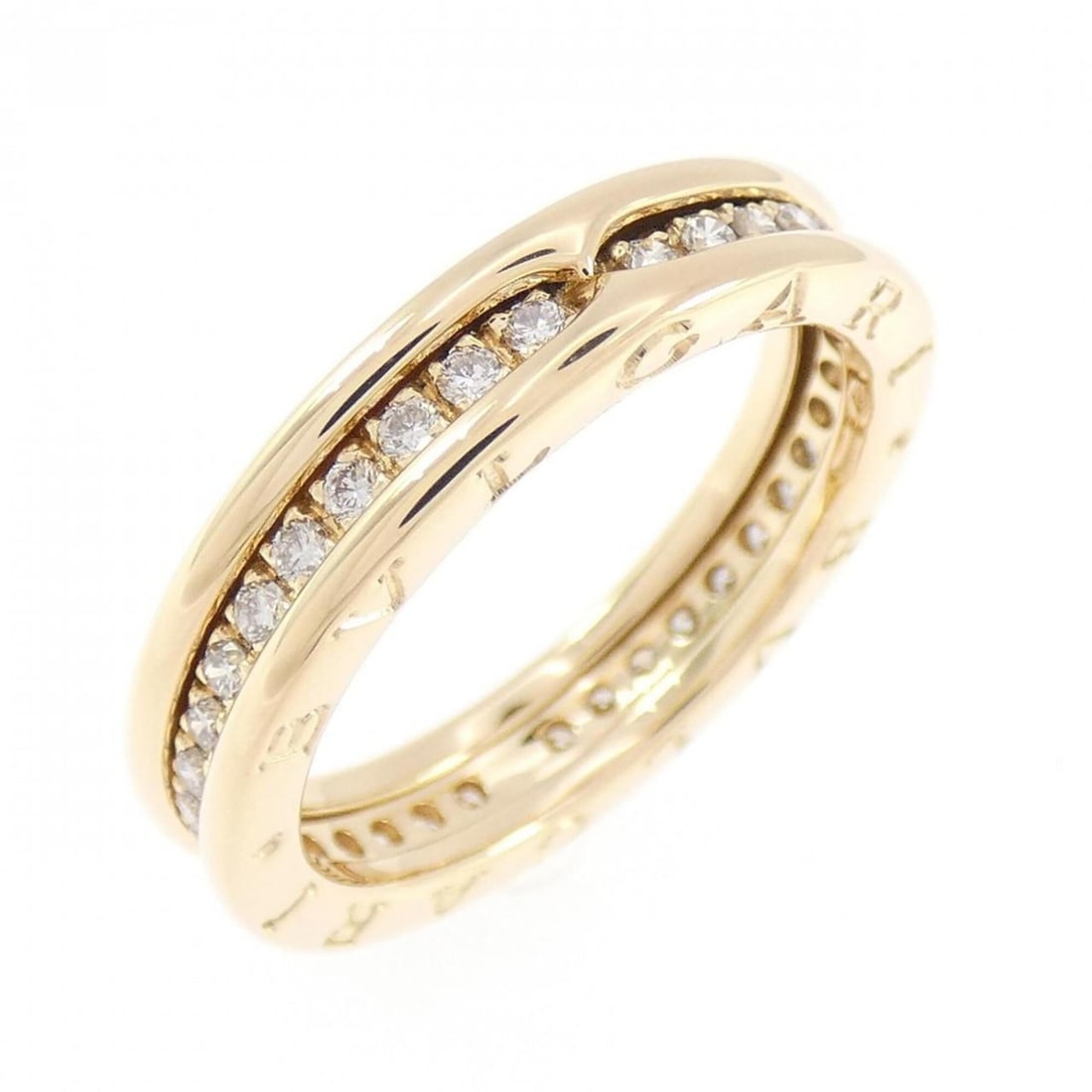 Bvlgari B.zero1 1-band ring: --- Catalog ---Category: SizeUS Size: 8.5Brand Size: 57Category: DesignType: Band ringGender: Women,MenMaterial: Yellow gold (18K)Category: GeneralBrand: Bvlgari--- Item List ---Section: ConditionRank
