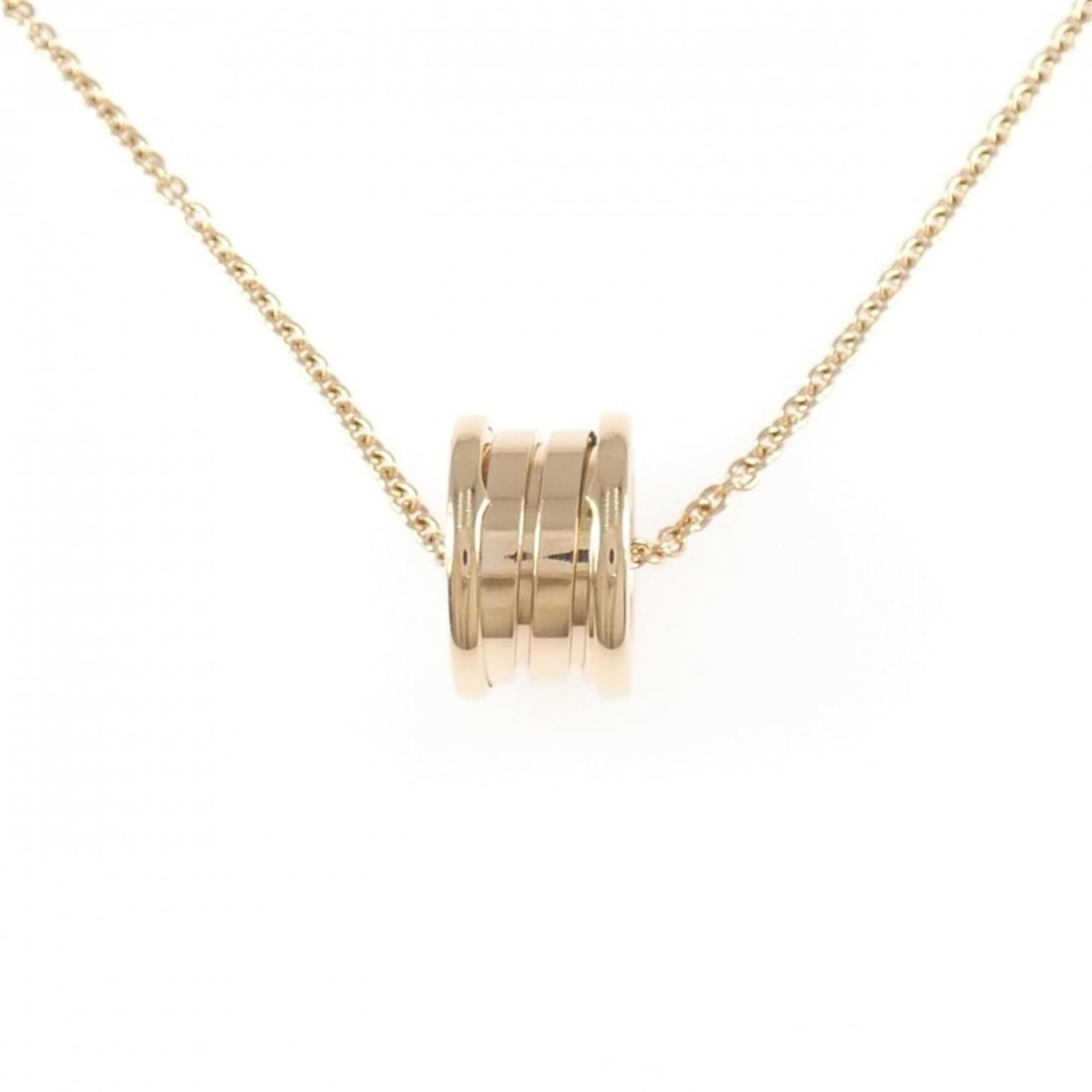 Bvlgari B.zero1 necklace: --- Catalog ---Category: SizePendant Size: 14.7mm x 8.3mm / 0.57'' x 0.32''Neck Circumference: 39 cm - 46 cm / 15.35'' - 18.11''Category: DesignGender: WomenMaterial: Pink gold (18K)Pendant Type: